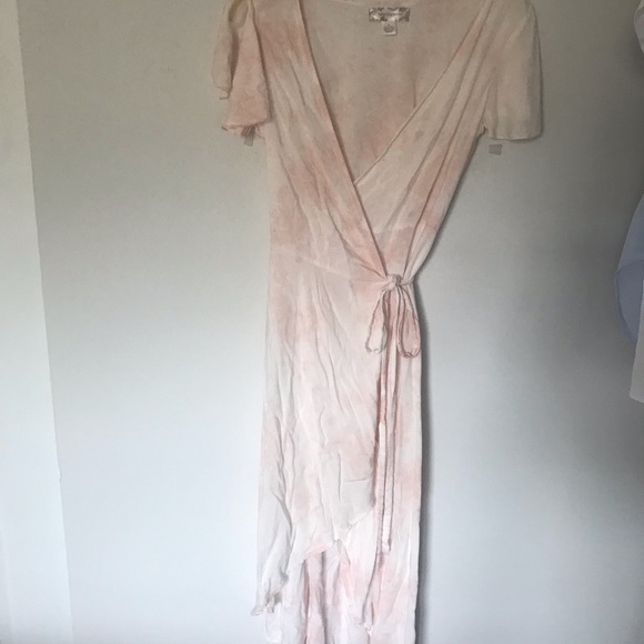 Band of gypsies tie dye wrap dress - Picture 2 of 6